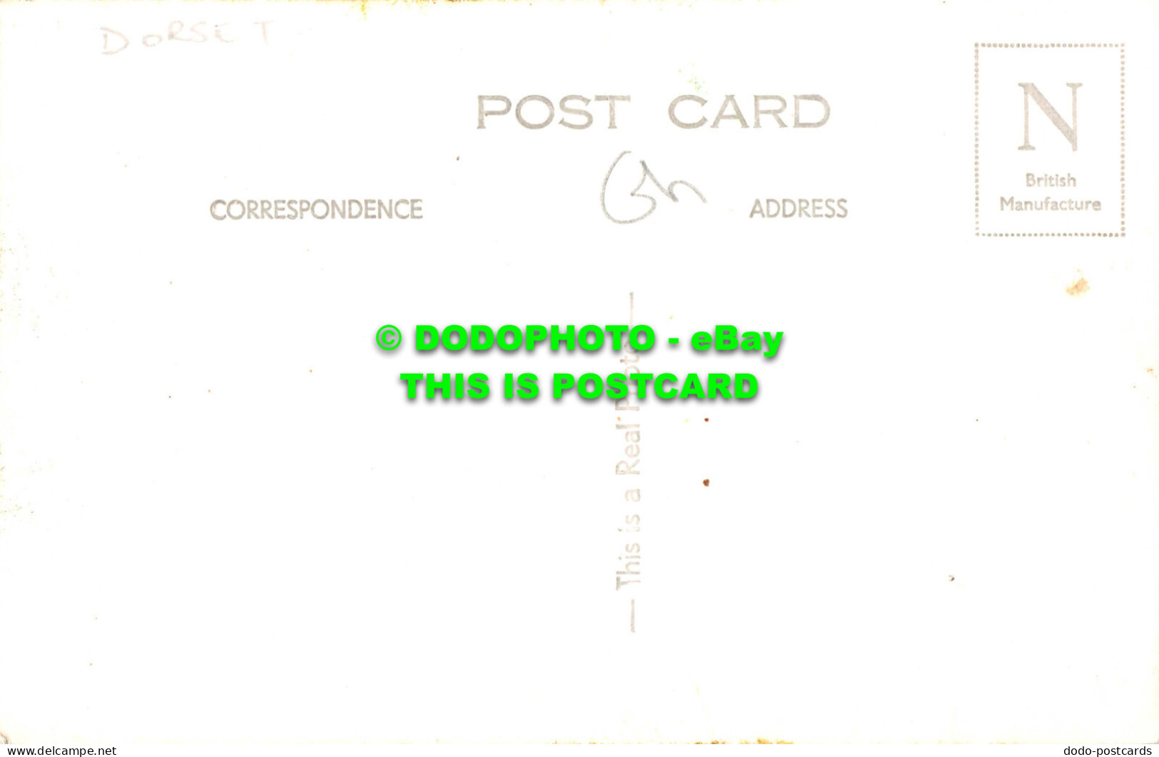 R539022 Corfe Castle. RP. Postcard - Wereld