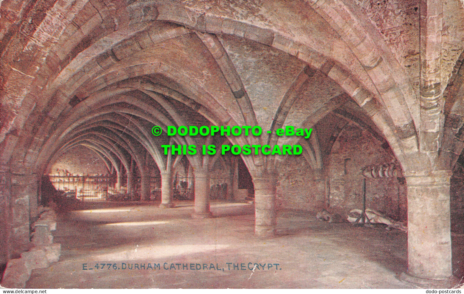 R539321 Durham Cathedral. The Crypt. Photochrom - World