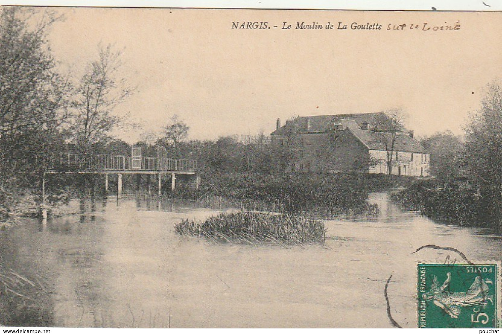 EP 10 -(45) NARGIS . -  LE MOULIN DE LA GOULETTE   -  2 SCANS - Andere & Zonder Classificatie