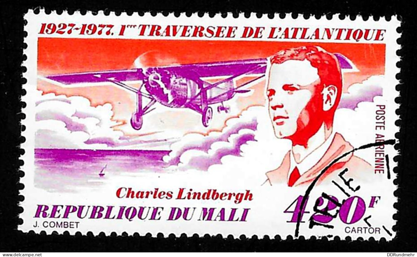 1977 Planes  Michel ML 576 - 577 Stamp Number ML C302 - 303 Yvert Et Tellier ML PA298 - 299 Used - Mali (1959-...)