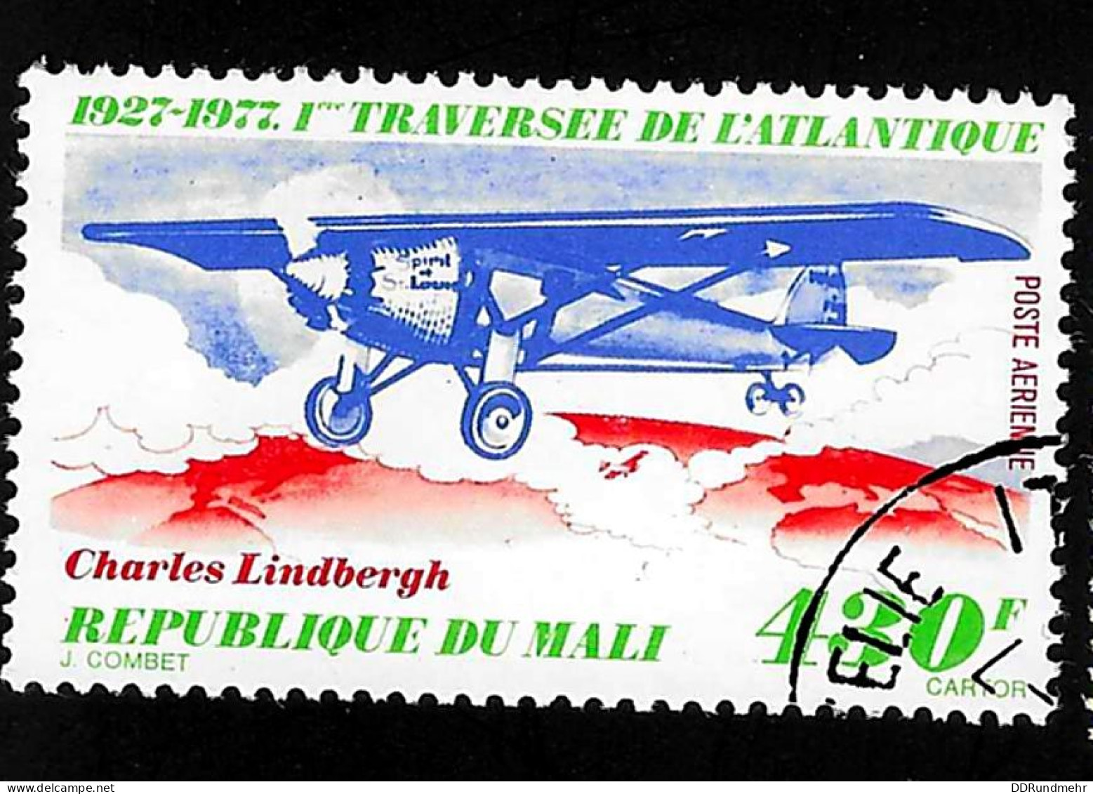 1977 Planes  Michel ML 576 - 577 Stamp Number ML C302 - 303 Yvert Et Tellier ML PA298 - 299 Used - Mali (1959-...)