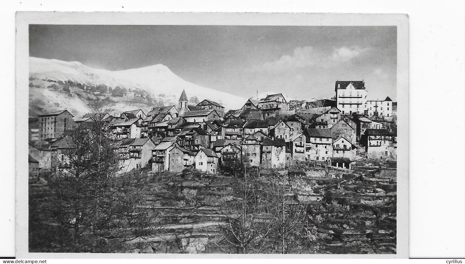 06 - BEUIL - VUE GENERALE ET LE MONT-MONIER - Sonstige & Ohne Zuordnung