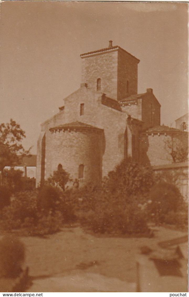 EP 12 -(45) GERMIGNY DES PRES   ( 1930 )  - L' EGLISE  - CARTE PHOTO - 2 SCANS - Andere & Zonder Classificatie