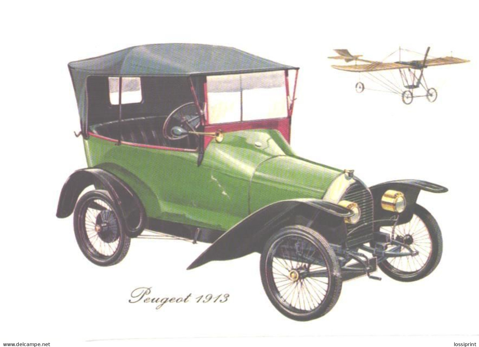 Old Car Peugeot 1913 - Passenger Cars