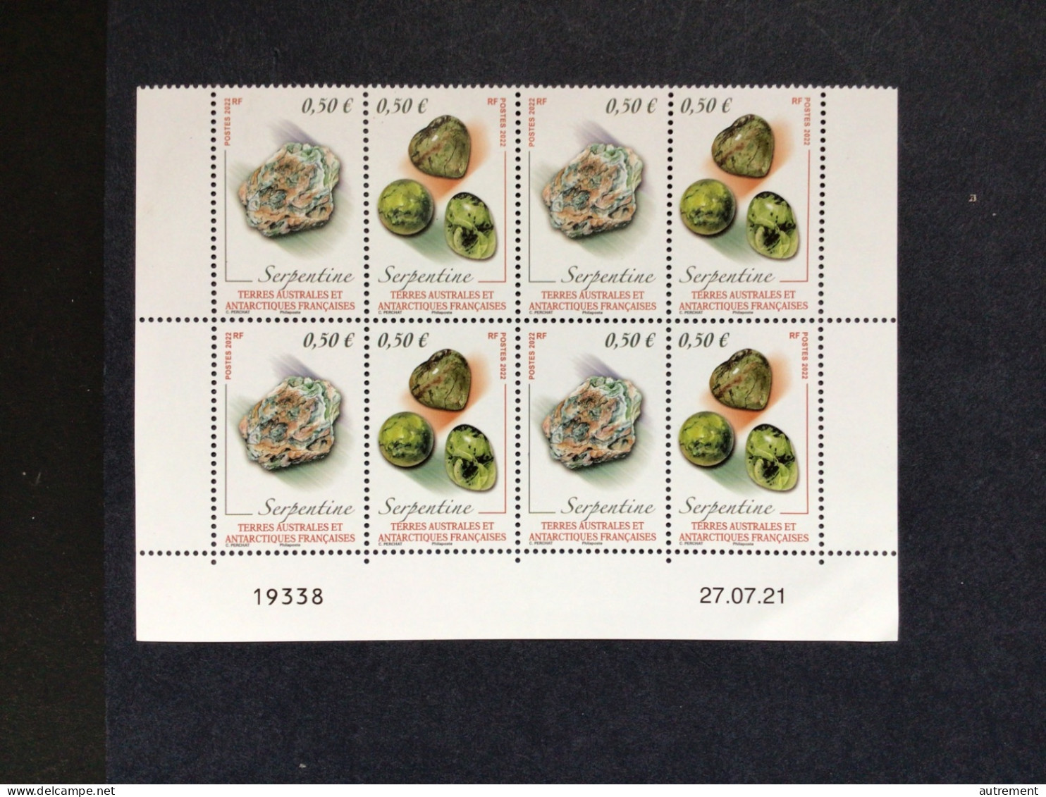 Bloc De 4 Date Numéro 1003/1004 Date 27/7/21 - Unused Stamps