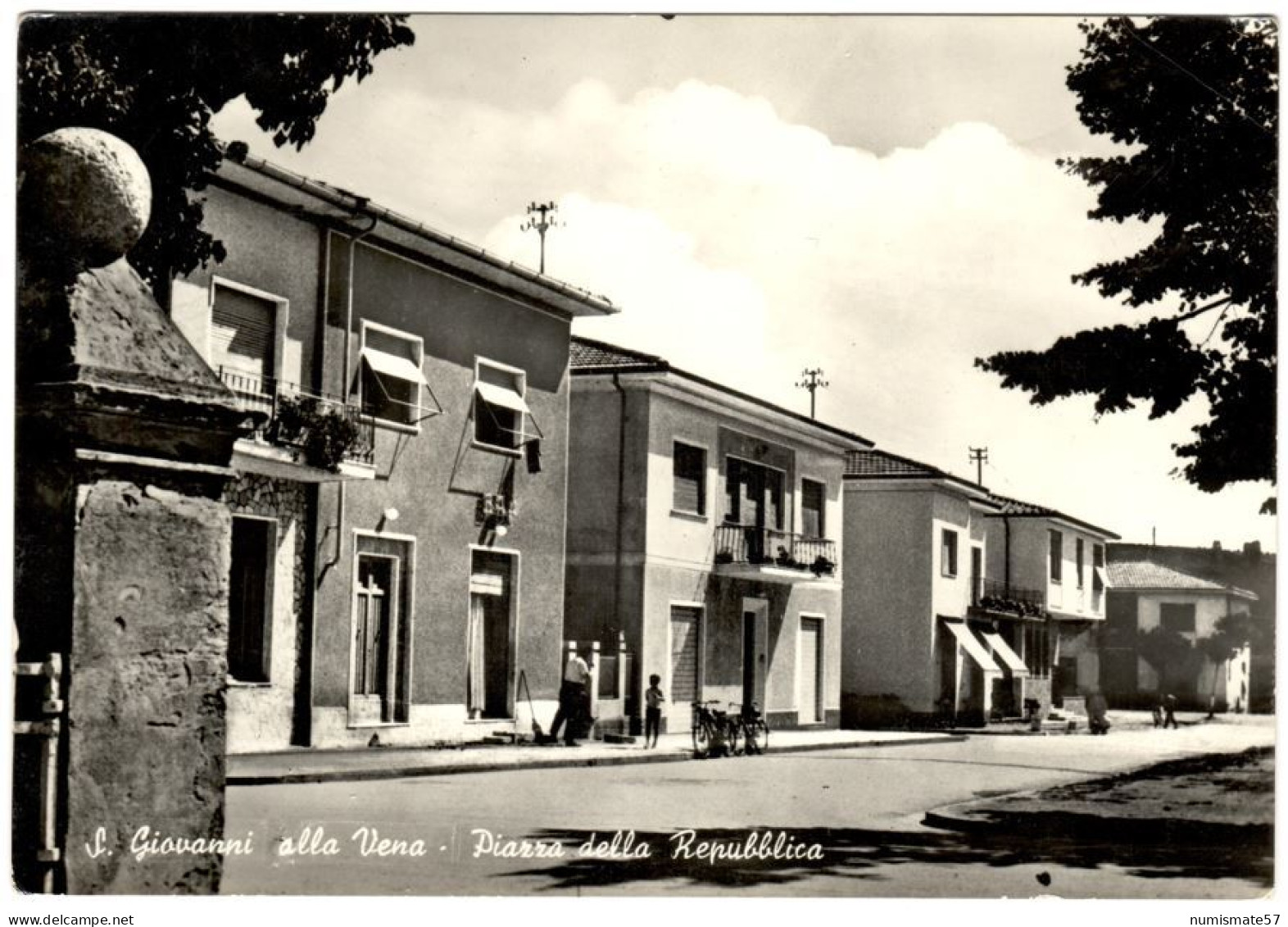 CPSM SAN GIOVANNI ALLA VENA - Piazza Della Repubblica - Foto Trevi - Murcia