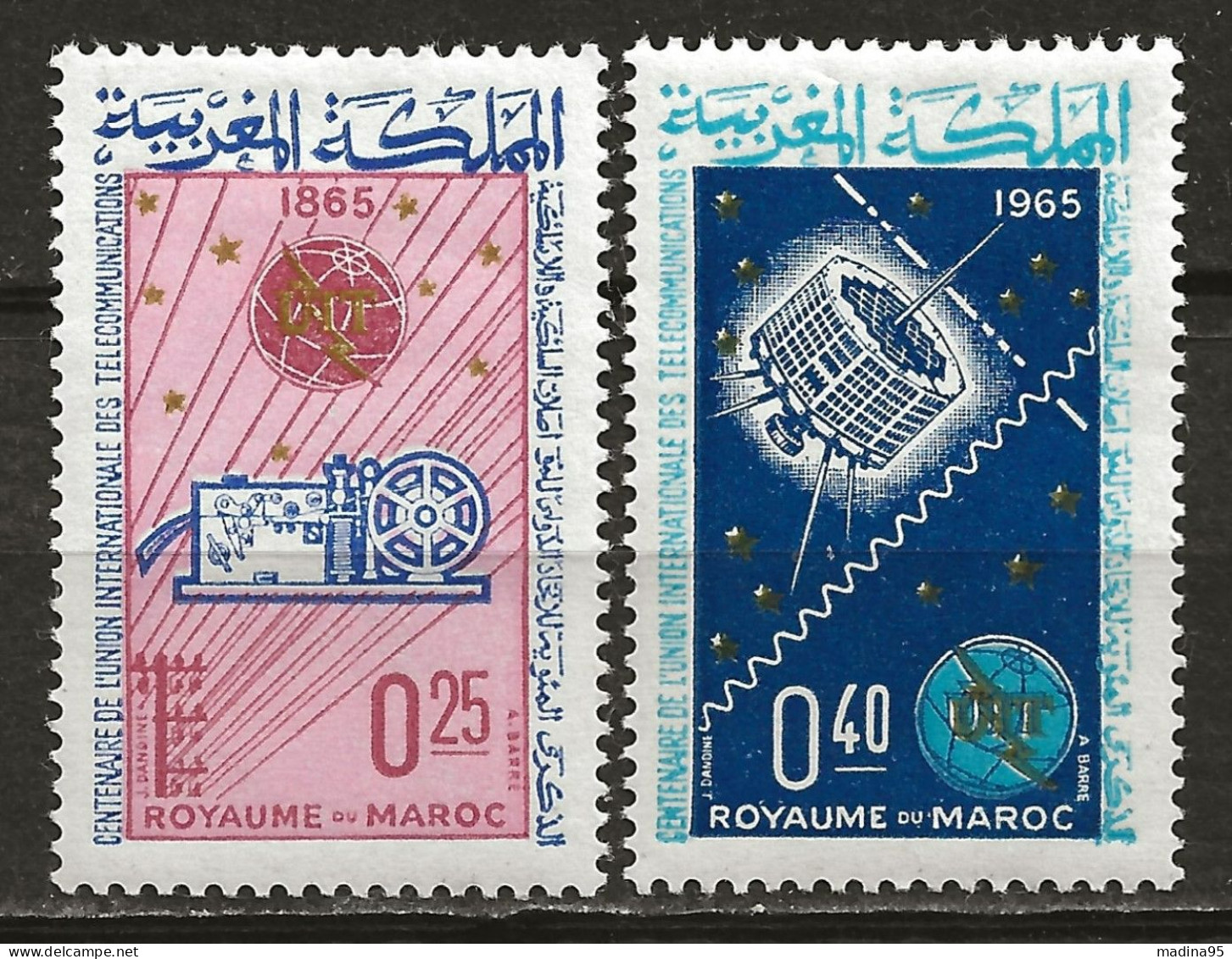 MAROC: *, N° YT 484 Et 485, Ch., TB - Morocco (1956-...)