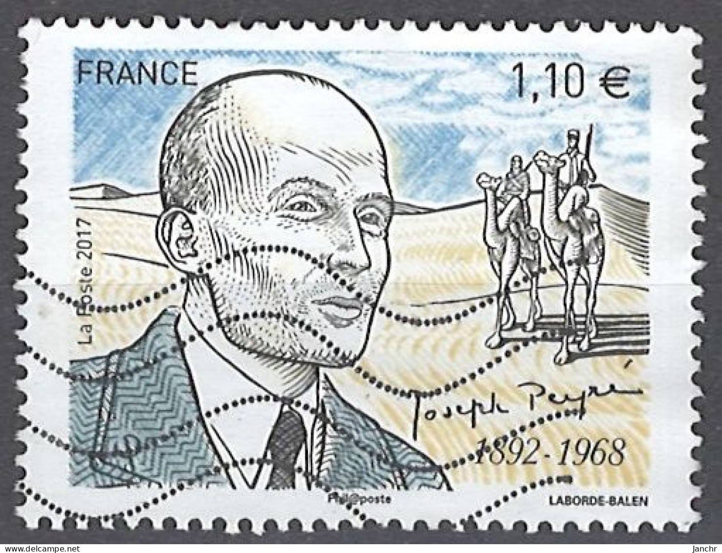 France Frankreich 2017. Mi.Nr. 6893, Used O - Used Stamps