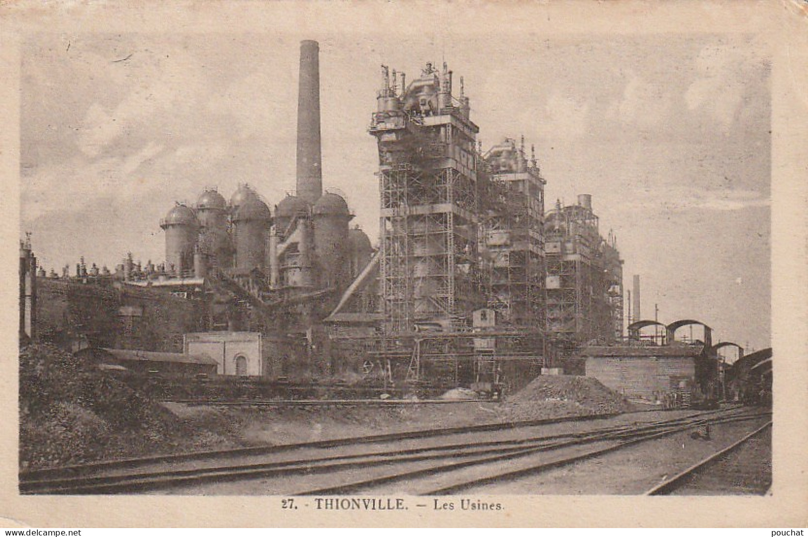 FI 19 -(57) THIONVILLE  -  LES USINES   - 2 SCANS - Thionville