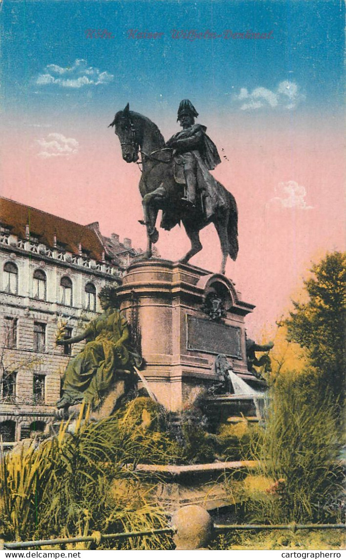 Germany Koln Kaiser Wilhelm Denkmal - Köln