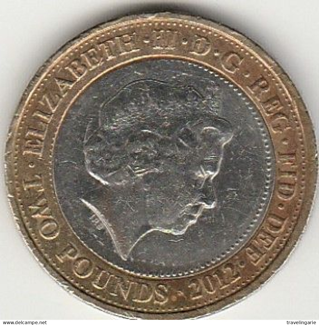 United Kingdom 2012 £2 Charles Dicklens Circulated With Variant WILI Instead Of WILL!!! - 2 Pond