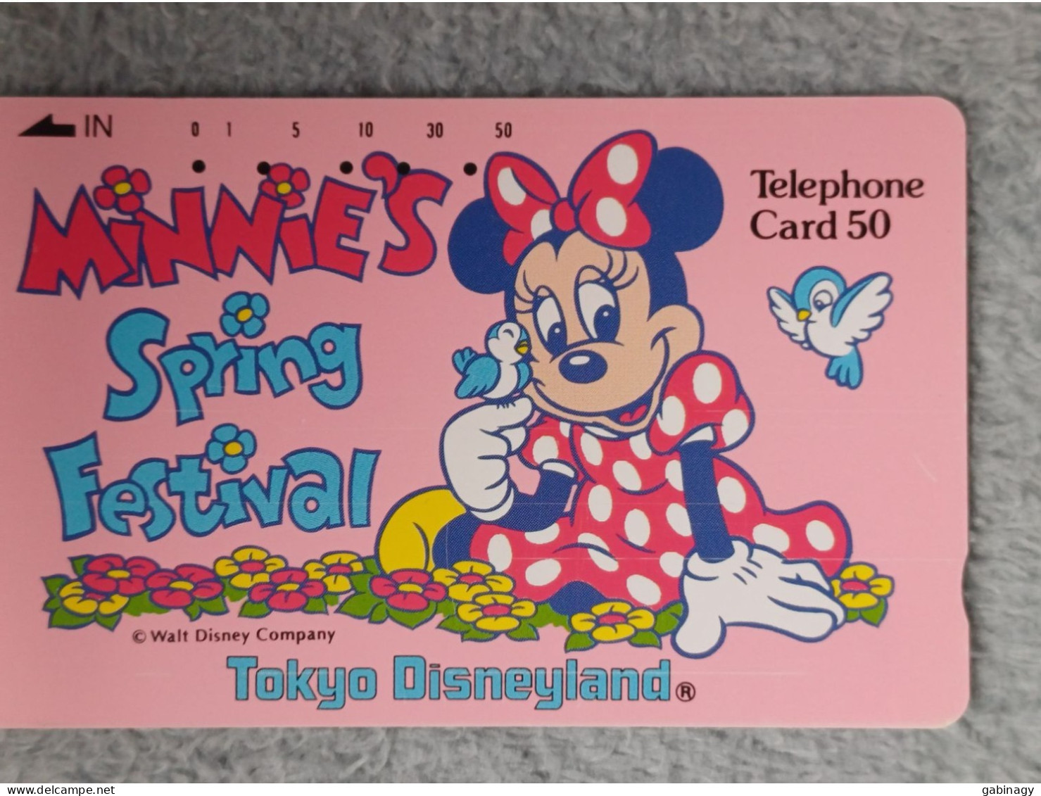 DISNEY - JAPAN - H166 - MINNIE'S SPRING FESTIVAL - 110-38718 - Disney