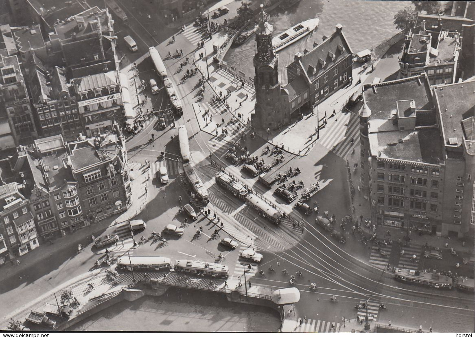 Netherland - Amsterdam - Air View - Mint Tower - Street View - Cars - Oldtimer - Straßenbahn - Tram - Amsterdam