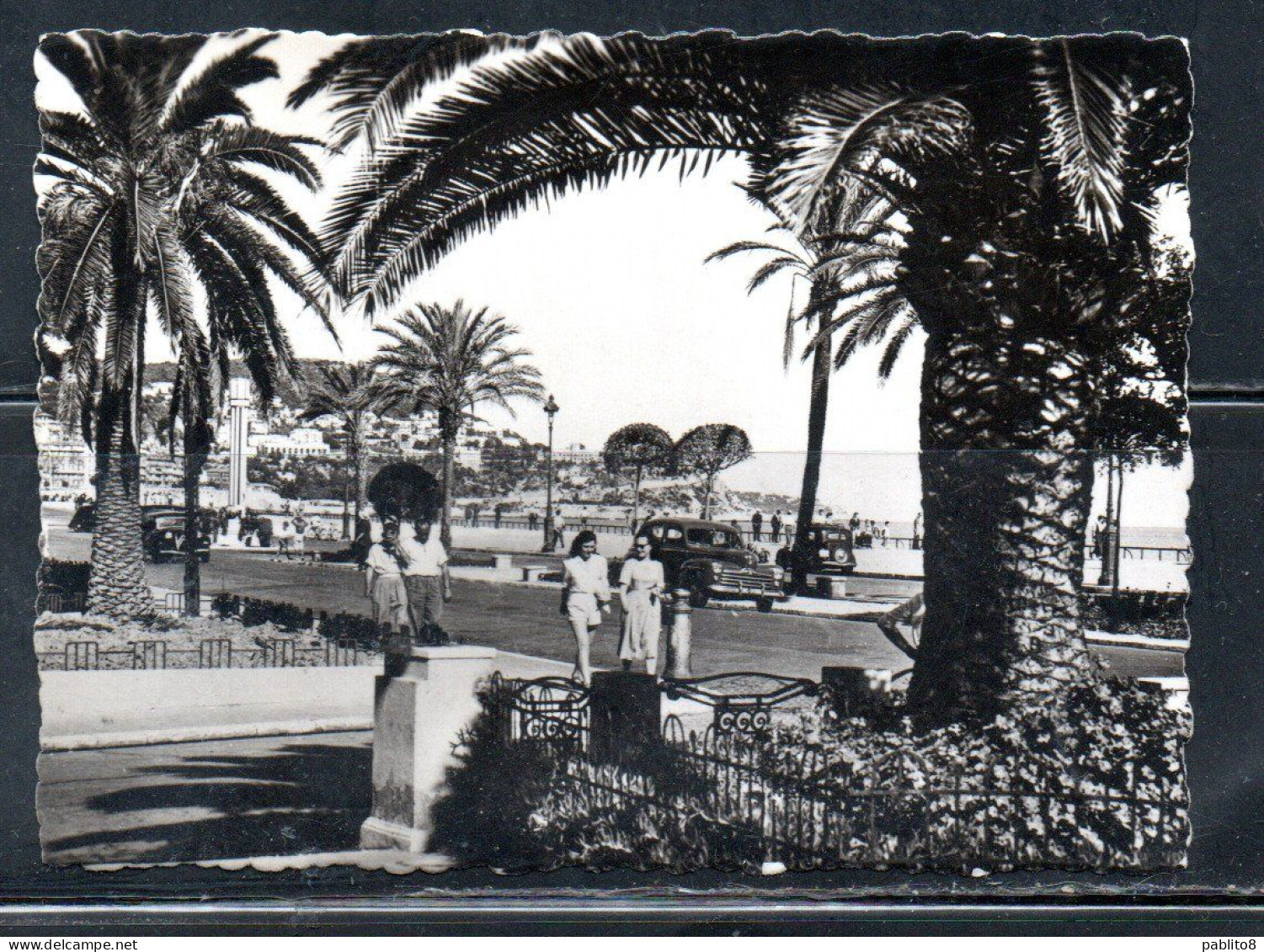 FRANCE FRANCIA NICE UN COIN DE LA PROMENADE CARTE CARD CARTOLINA UNUSED NUOVA - Sonstige & Ohne Zuordnung