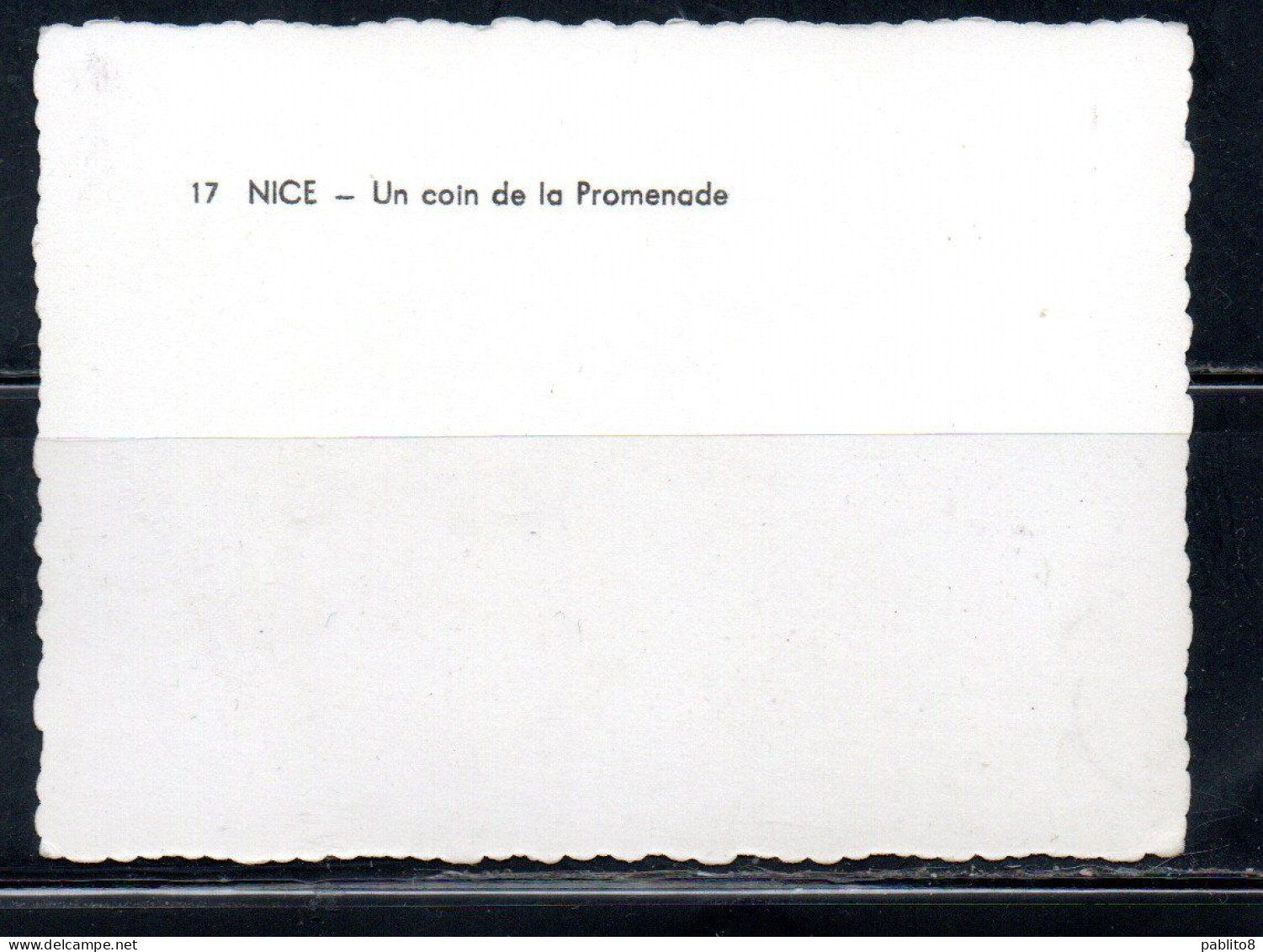 FRANCE FRANCIA NICE UN COIN DE LA PROMENADE CARTE CARD CARTOLINA UNUSED NUOVA - Otros & Sin Clasificación