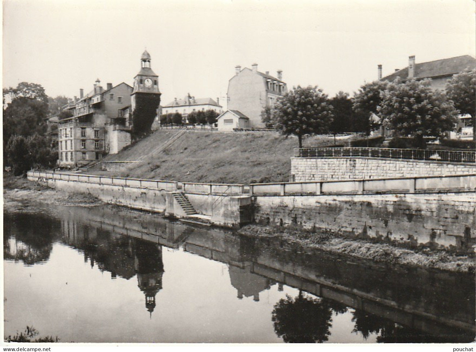 FI 13 -(55) VARENNES EN ARGONNE - LA TOUR DE L'HORLOGE ET LA RIVIERE L'AIRE  - TAMPON VILLE DE VARENNES - 2 SCANS - Sonstige & Ohne Zuordnung