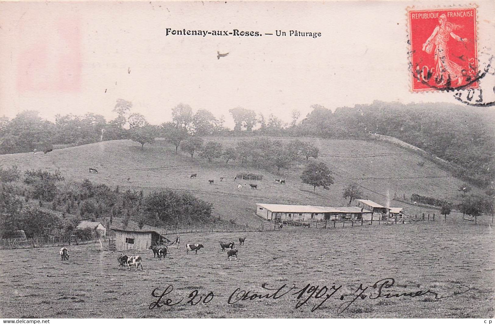 Fontenay Aux Roses - Un Paturage -  CPA °J - Fontenay Aux Roses