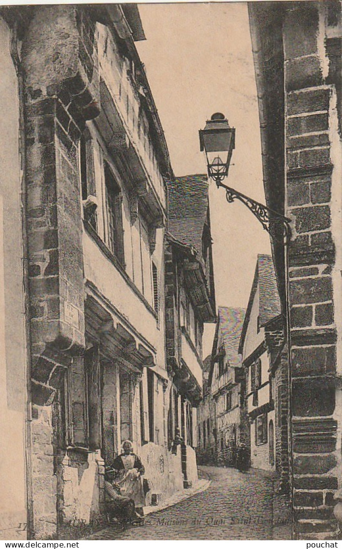 FI 15 -(56) AURAY  - VIEILLES MAISONS DU  QUAI SAINT  GOUSTAN  - 2 SCANS - Auray