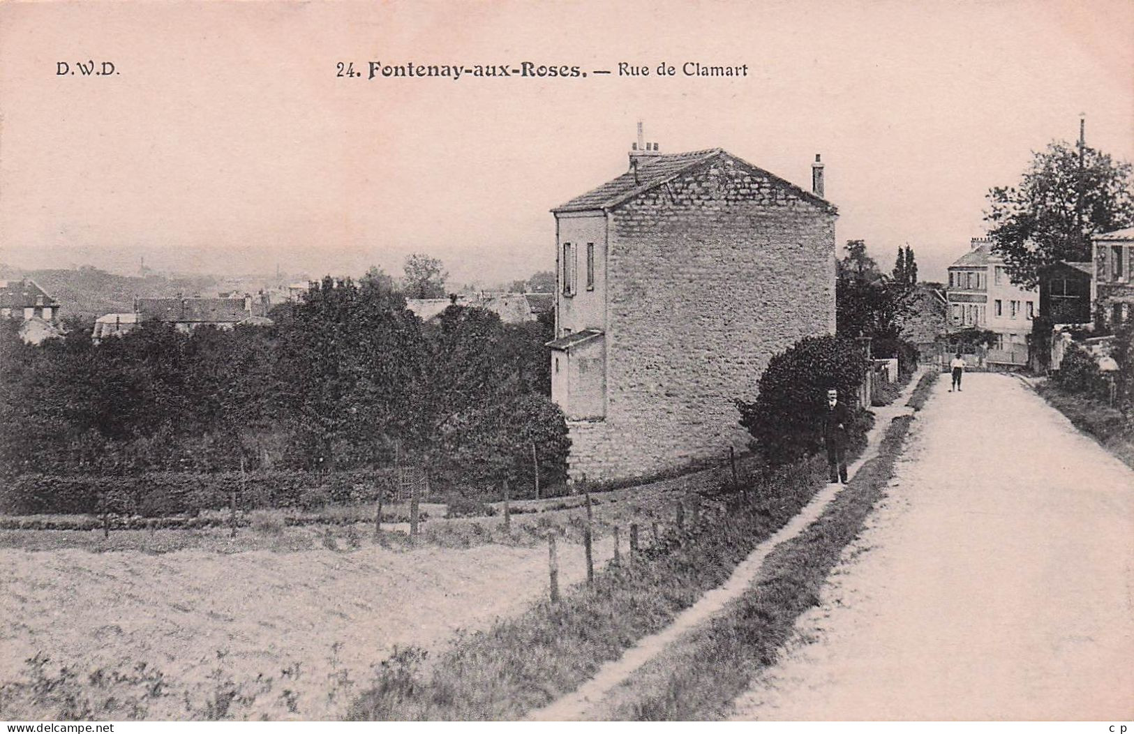 Fontenay Aux Roses - Rue De Clamart  -  CPA °J - Fontenay Aux Roses