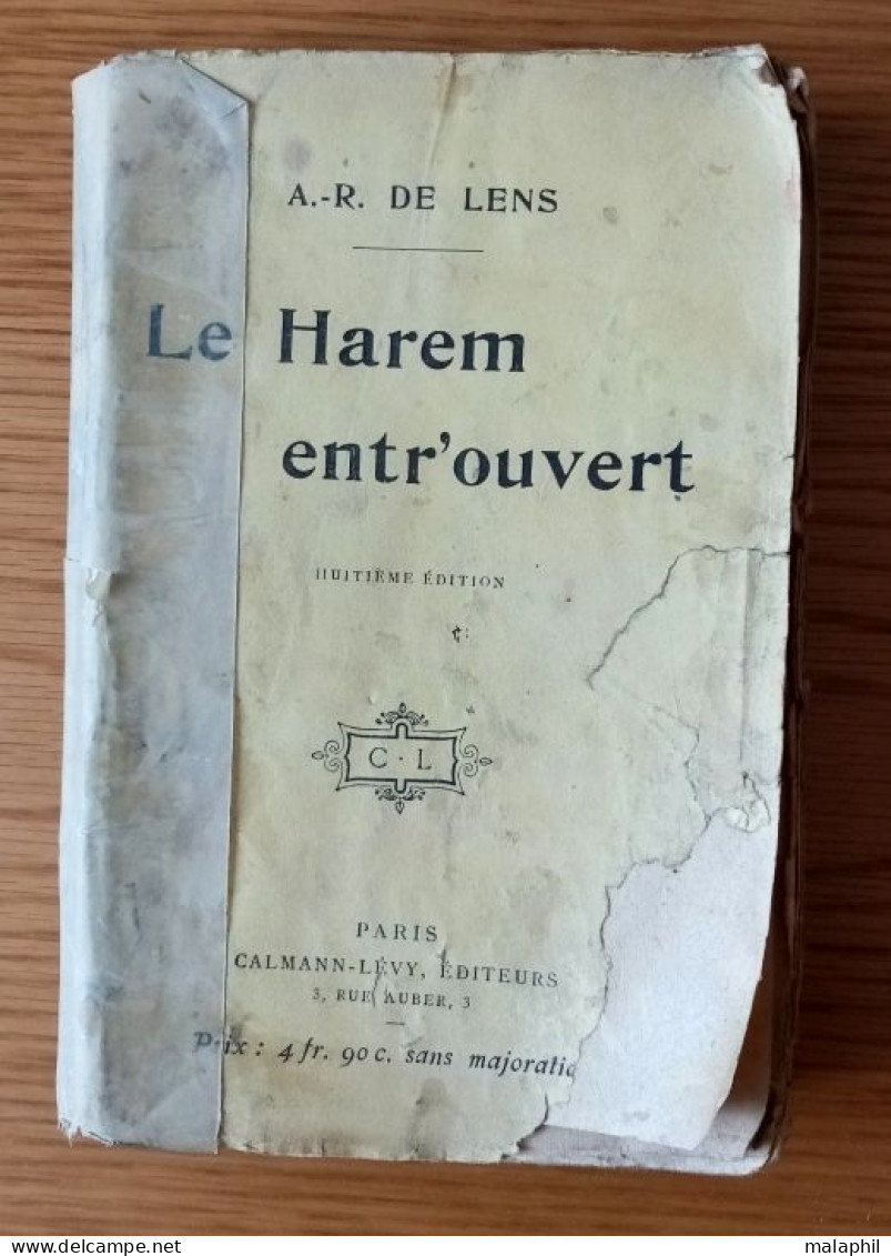 RARE CURIOSA ! LE HAREM ENTR’OUVERT – 1920 – TUNISIE - MAROC - 1901-1940