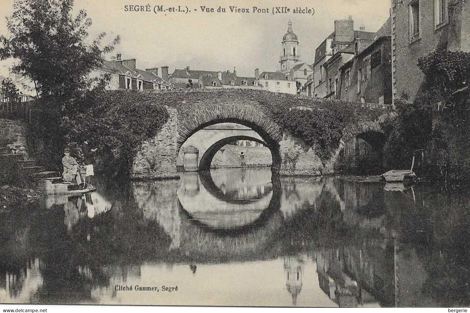 C/270               49   Segré     -    Vue Du Vieux Pont - Segre