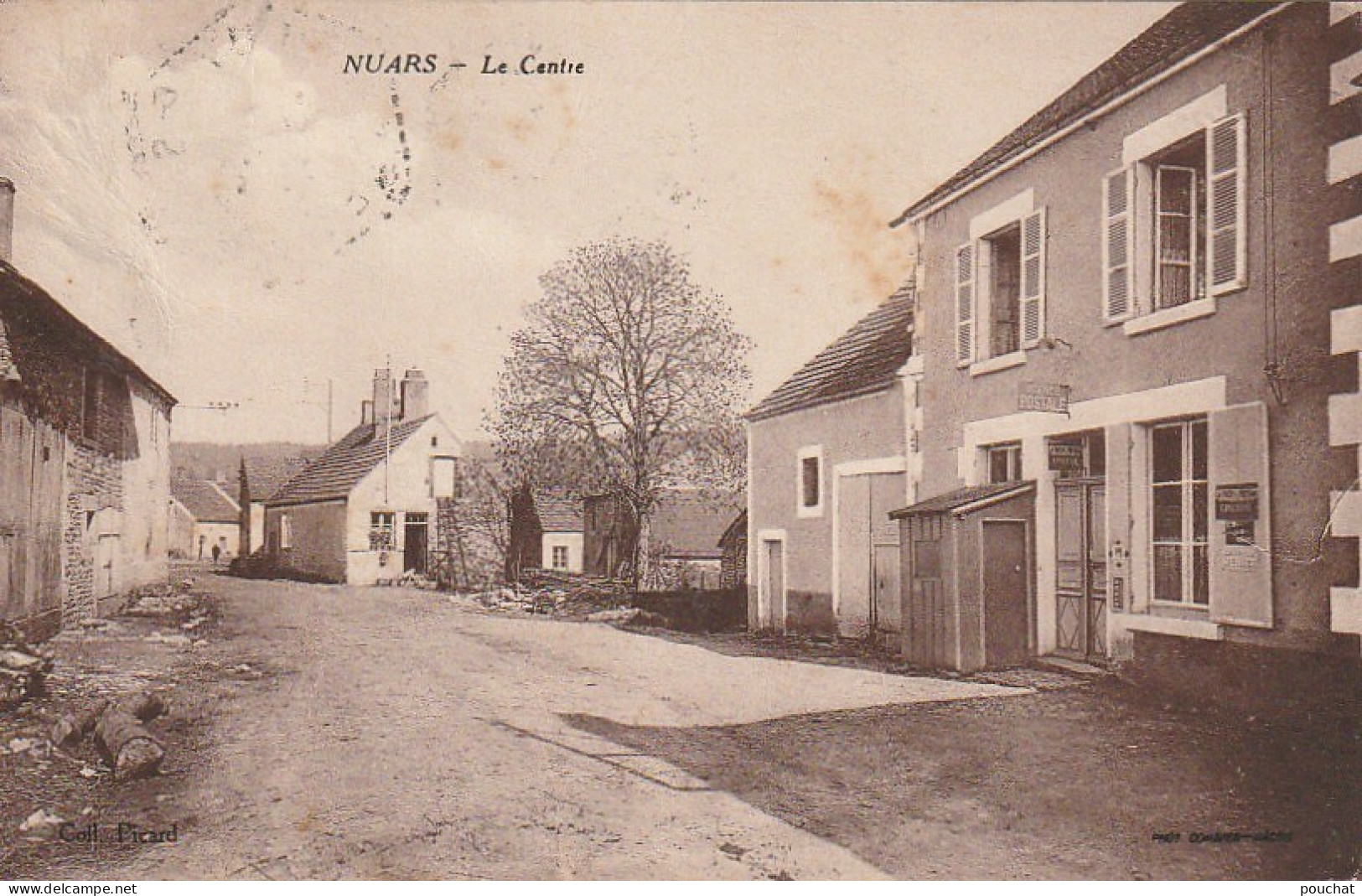 FI 21 -(58) NUARS  -  LE CENTRE  -  AGENCE POSTALE , EPICERIE  -  2 SCANS - Andere & Zonder Classificatie