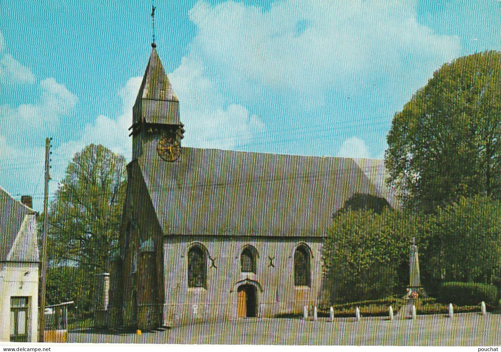 FI 26 -(59) L' AVESNOIS TOURISTIQUE - L' EGLISE DE LIESSIES   - CARTE COULEURS - 2 SCANS - Autres & Non Classés