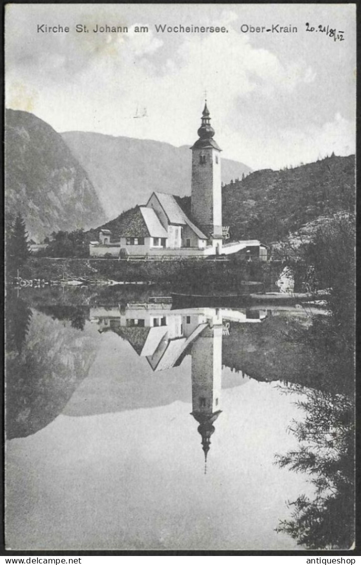 Slovenia-----Bohinjsko Jezero-----old Postcard - Slovenia