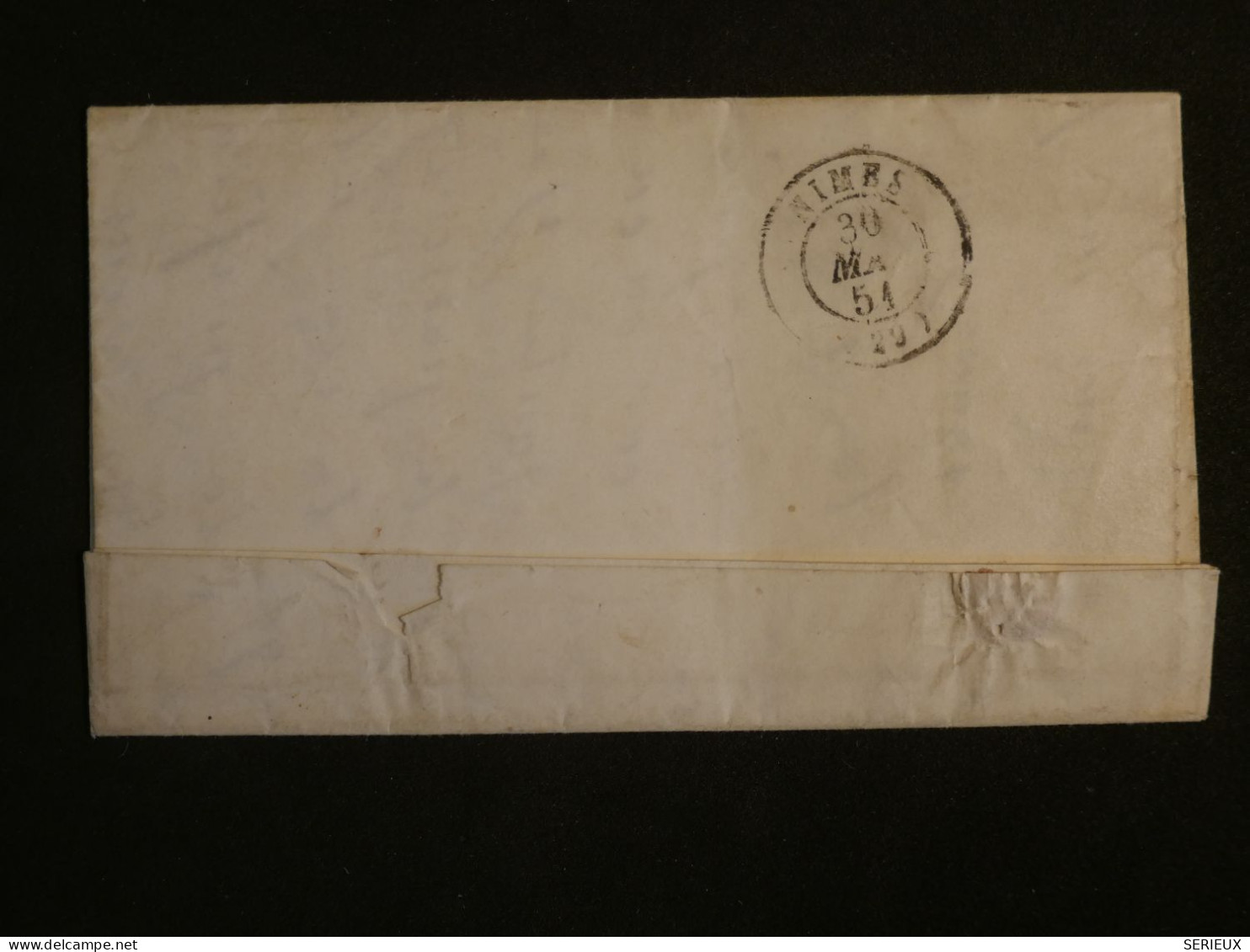 DN15   FRANCE   LETTRE  1841 STE HIPOLITE A NIMES +TAXE 25  + AFF. INTERESSANT++ - 1801-1848: Precursores XIX