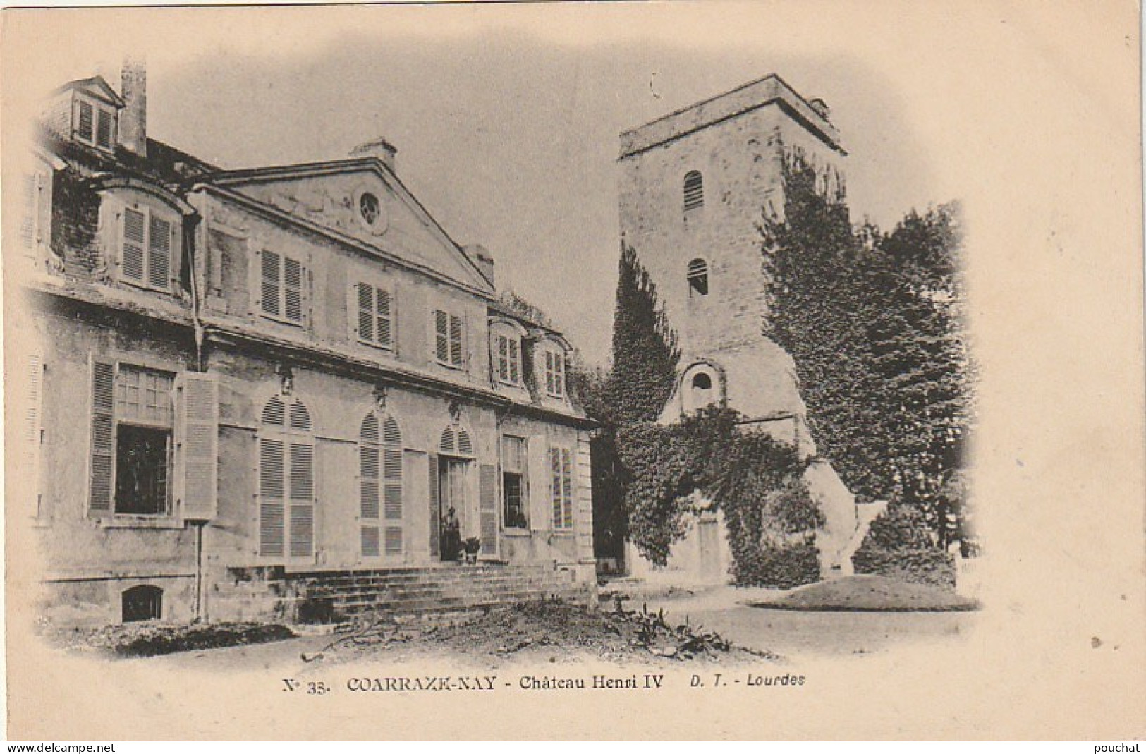 GU  26  -(64) COARRAZE NAY  -  CHATEAU HENRI IV   -   2 SCANS - Sonstige & Ohne Zuordnung