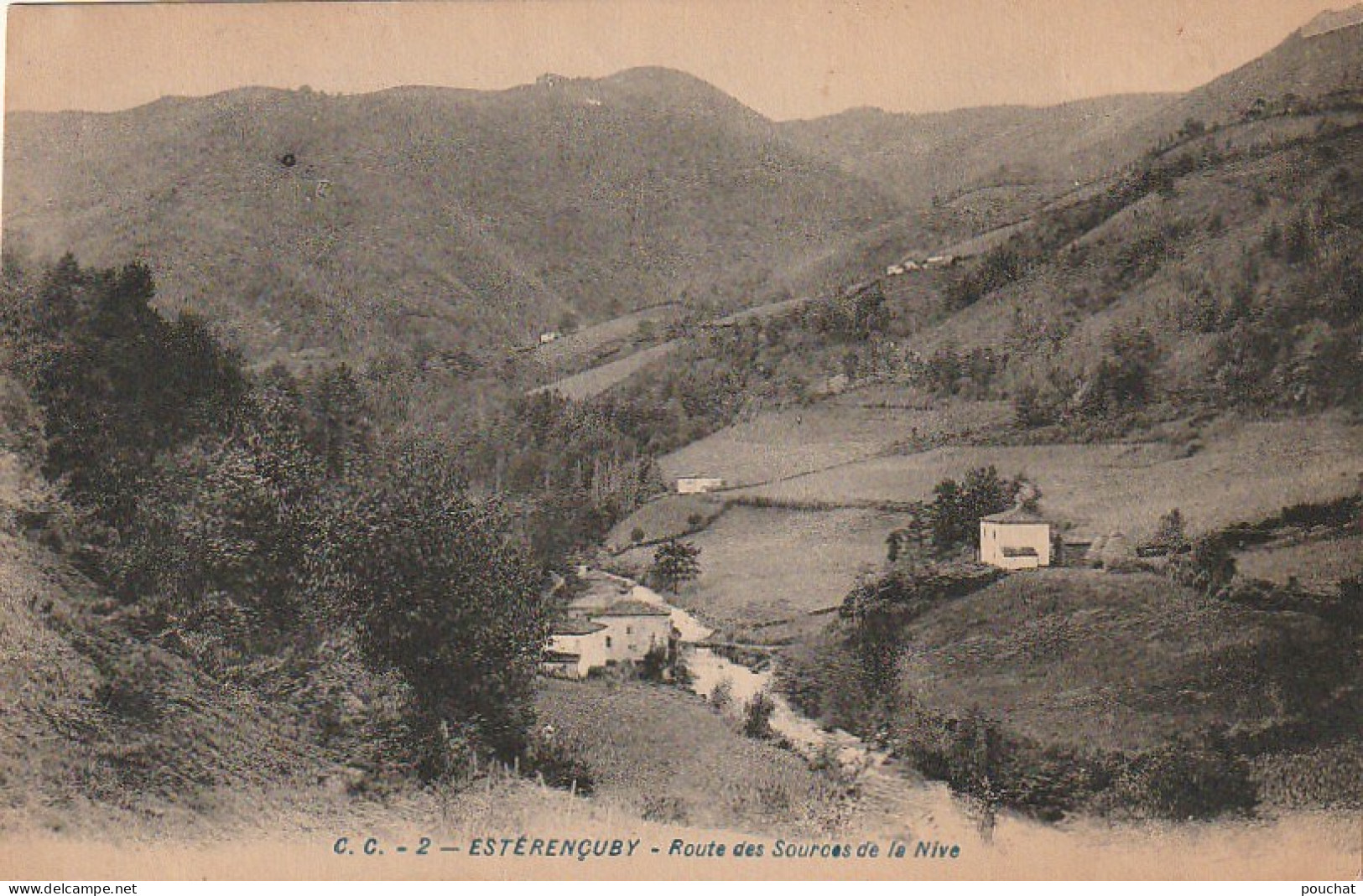 GU  26  -(64) ESTERENCUBY -  ROUTE DES SOURCES DE LA NIVE  -   2 SCANS - Sonstige & Ohne Zuordnung