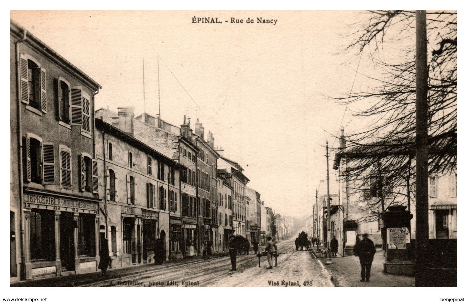 Epinal - Rue De Nancy - Andere & Zonder Classificatie