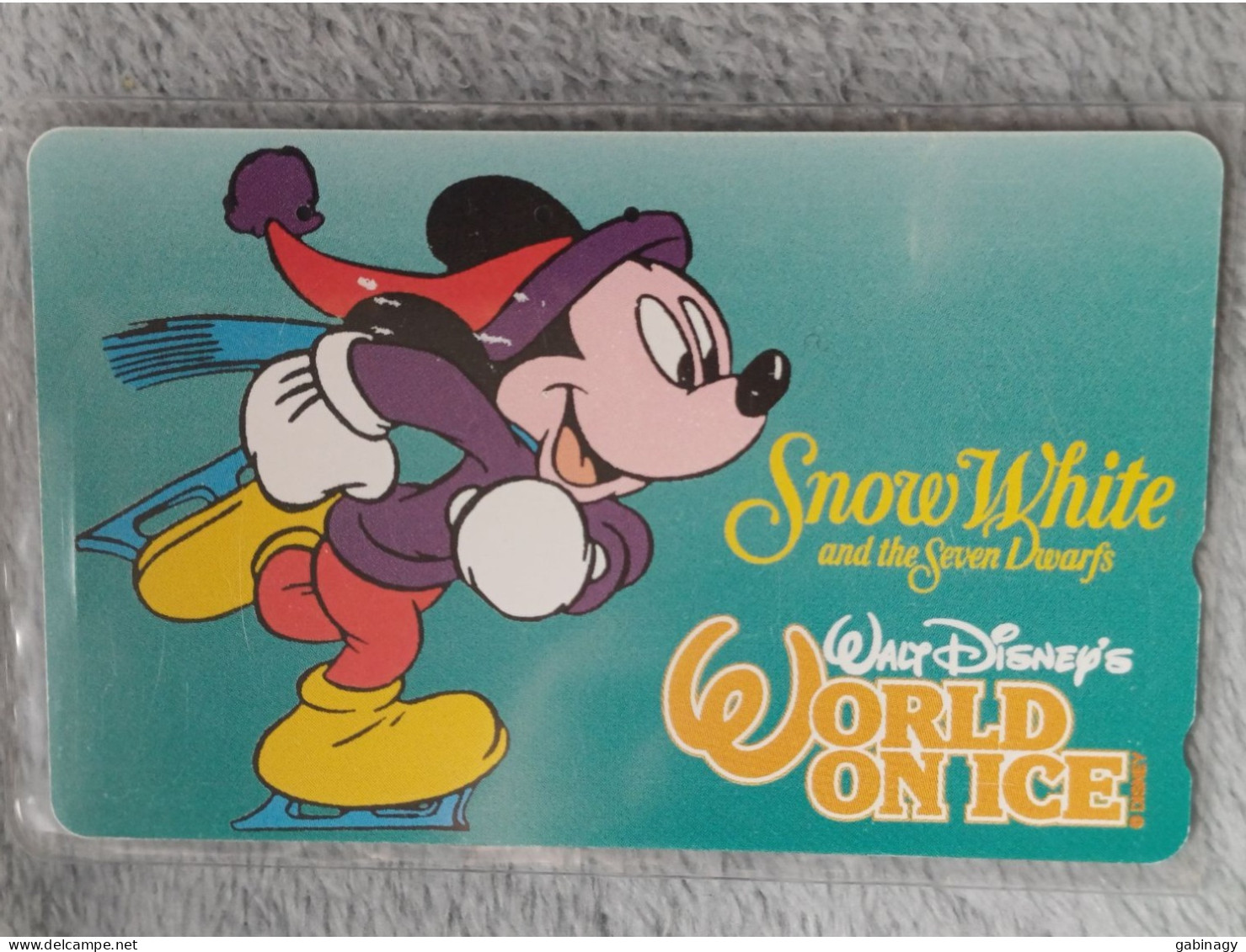 DISNEY - JAPAN - H170 - WORLD ON ICE - SNOW WHITE - 110-011 - Disney