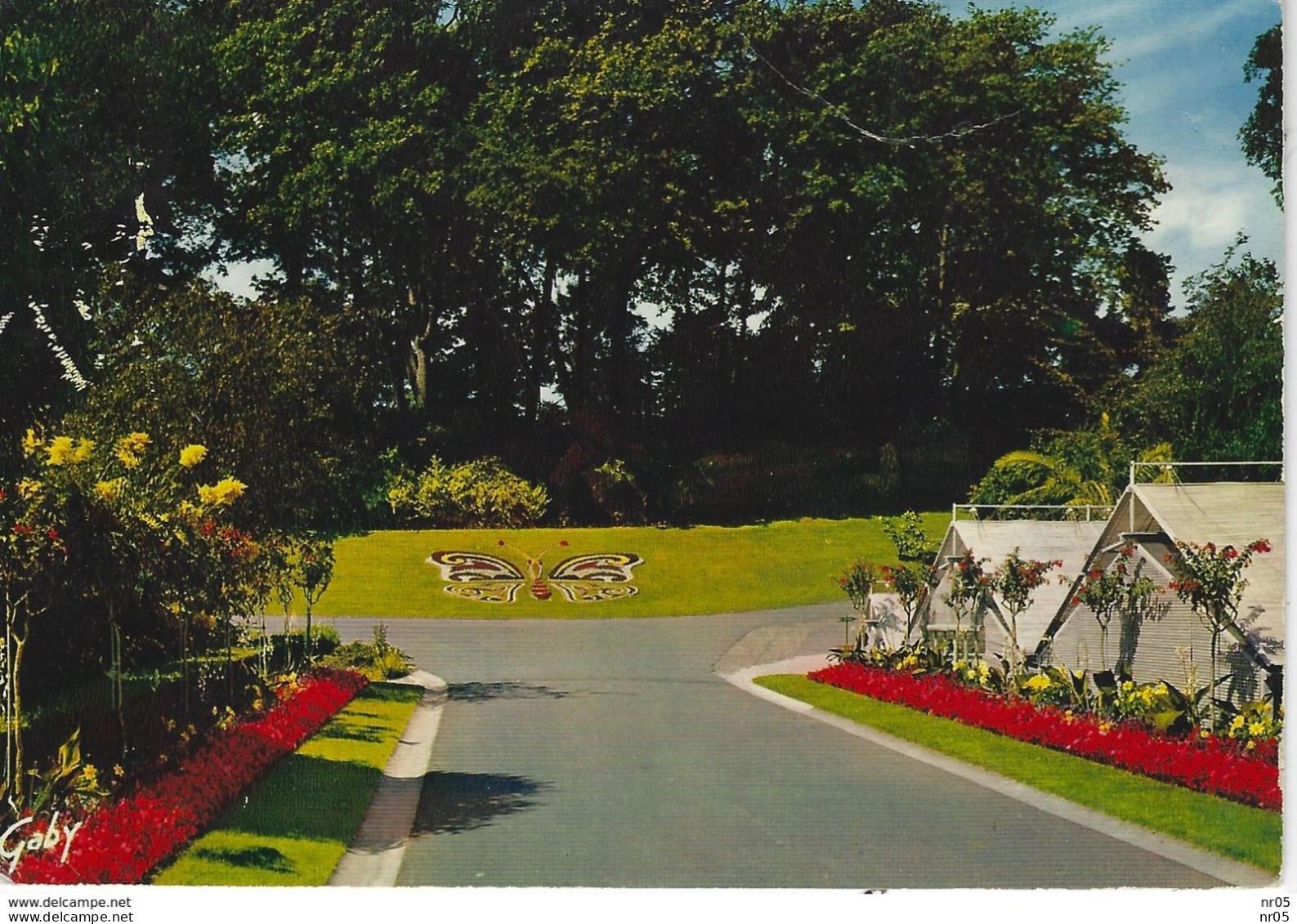 14  - CAEN   - Le Jardin Des Plantes - Le Papillon - Cachet Postal " CAEN GARE - Calvados " 1971 - Caen