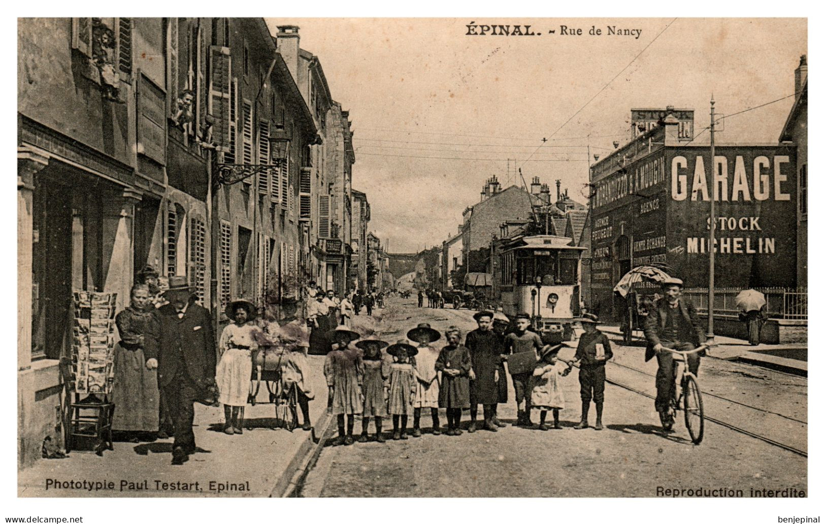 Epinal - Rue De Nancy (vue 2) - Autres & Non Classés