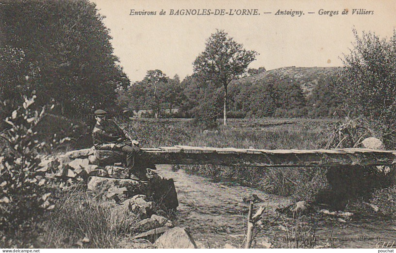 GU 4 -(61) ENVIRONS DE BAGNOLES DE L'ORNE -  ANTOIGNY -  GORGES DE VILLIERS  -  2 SCANS - Autres & Non Classés