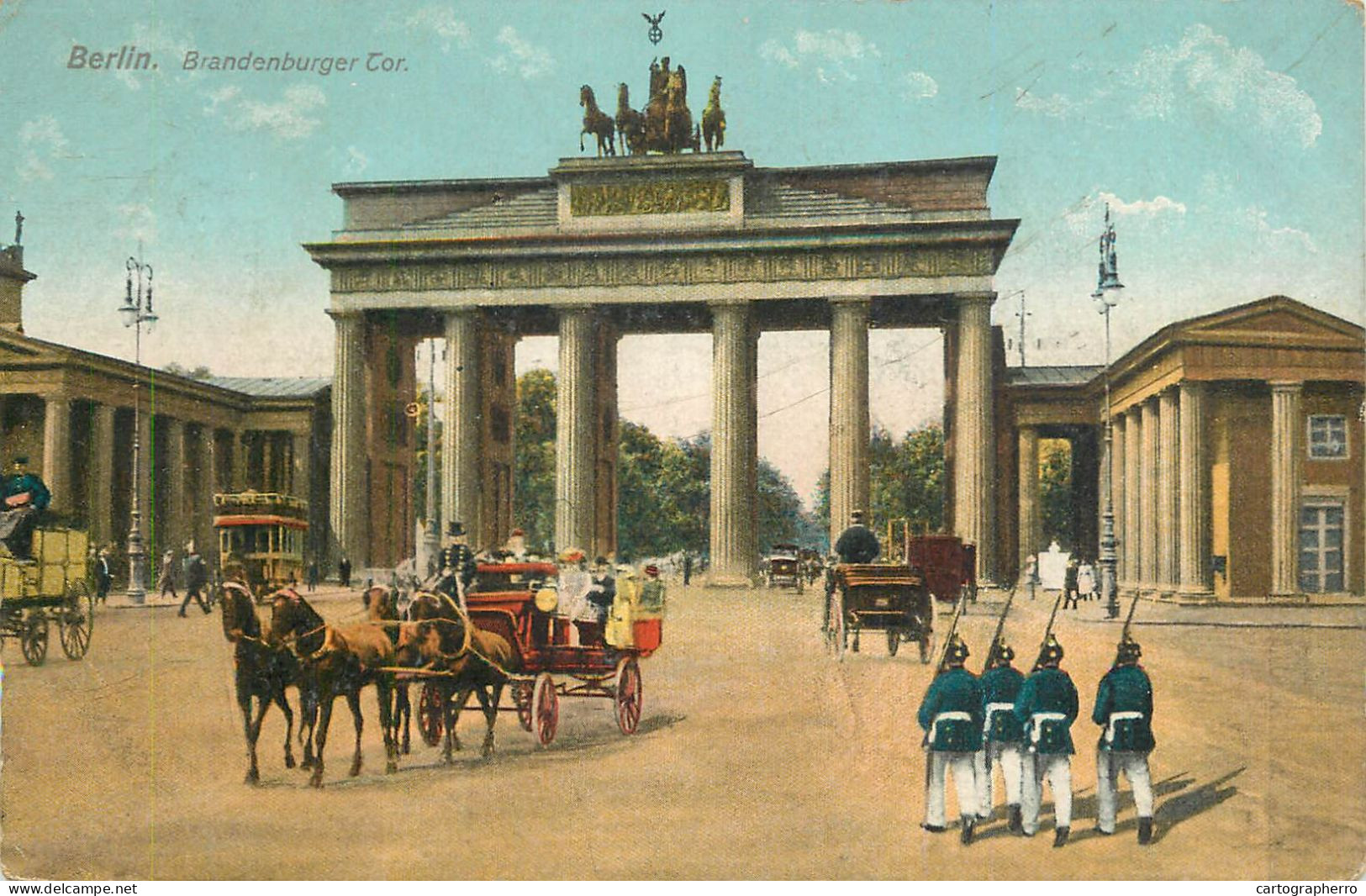 Germany Berlin Brandenburger Tor - Porta Di Brandeburgo