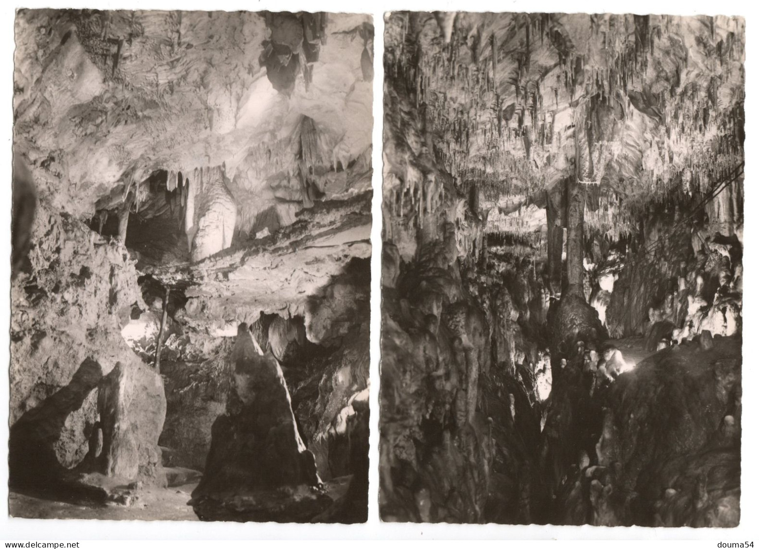 MANAURIE Près LES EYZIES (24) - Grotte De Carpe-Diem (2 Cartes) - Sonstige & Ohne Zuordnung