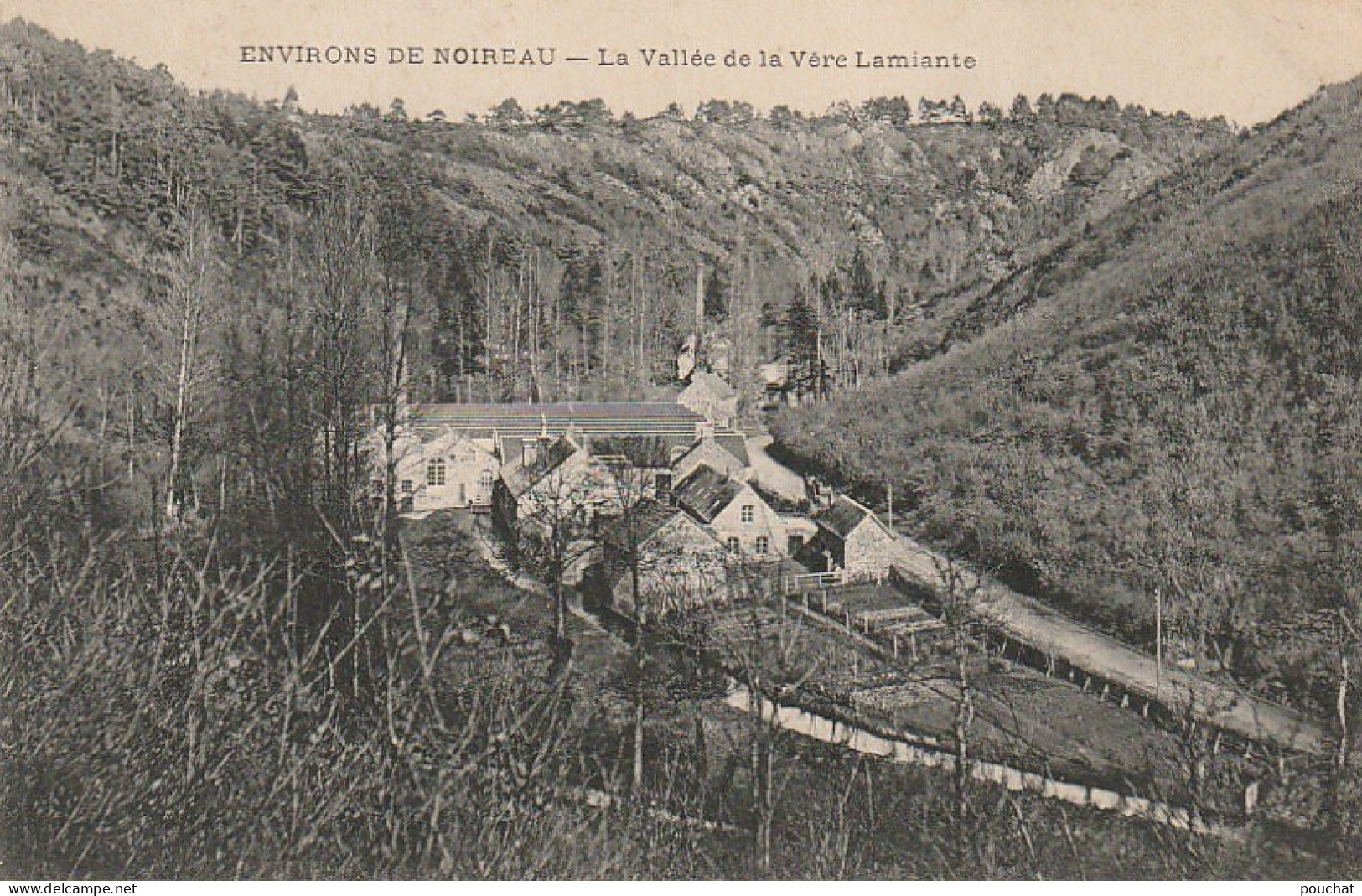 GU 6 -(61) ENVIRONS DE NOIREAU  -  LA VALLEE DE LA VERE LAMIANTE  ( L' AMIANTE )- 2 SCANS - Other & Unclassified