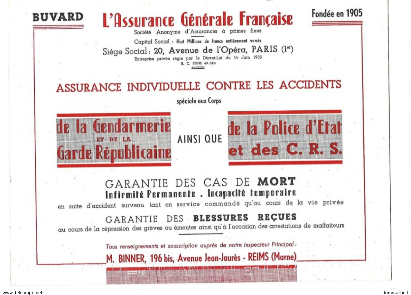 Police , Gendarmerie, Jamais Servi. - Bank & Insurance