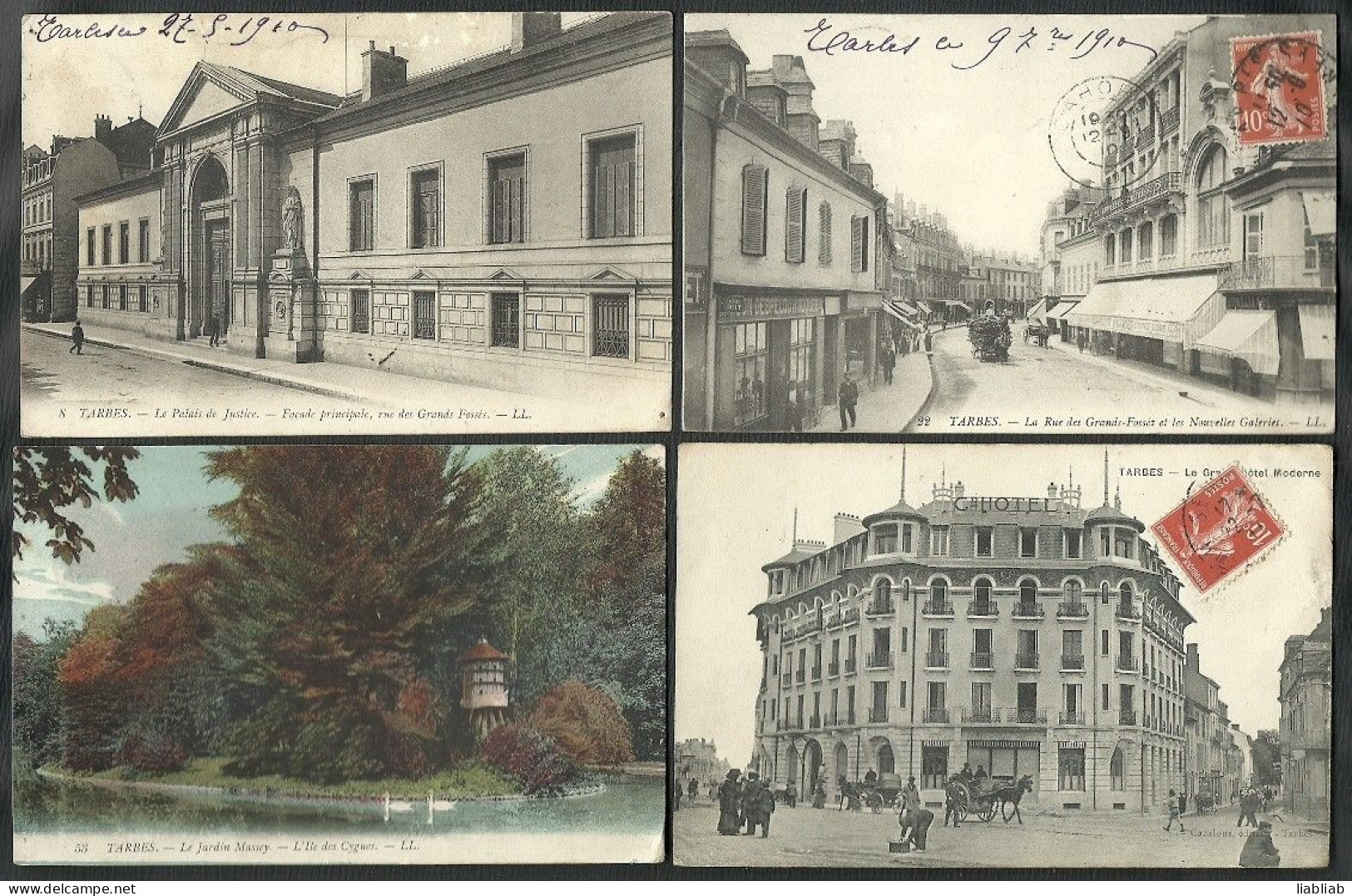 TARBES  65  =  11 CARTES POSTALES - Tarbes