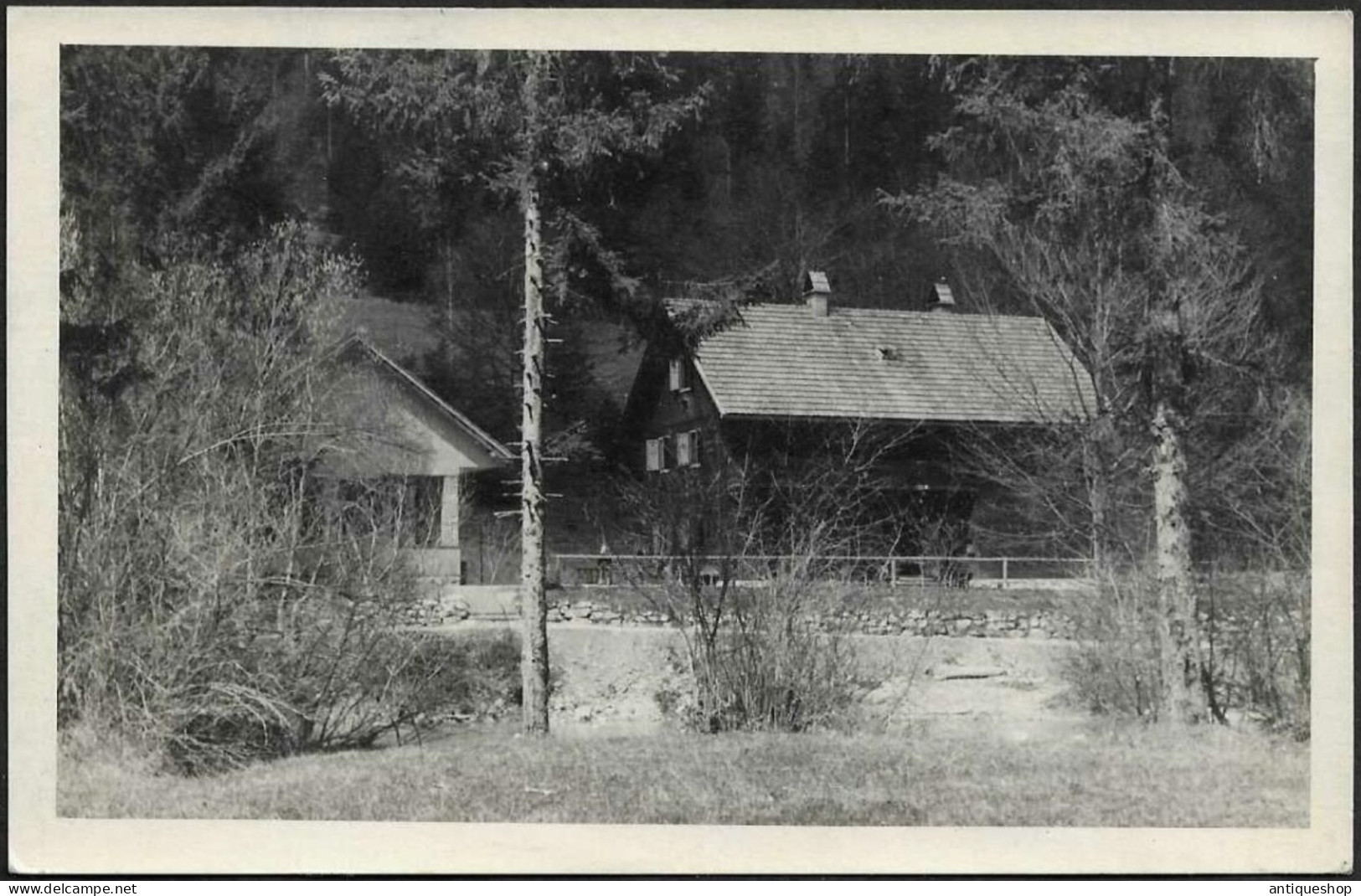 Slovenia-----Dom V Iskem Vintgarju-----old Postcard - Slovenië