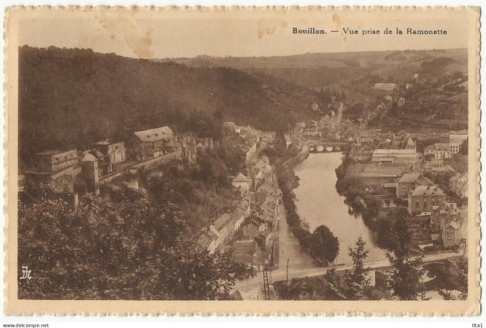 41 - Bouillon - Vue Prise De La Ramonette - Bouillon