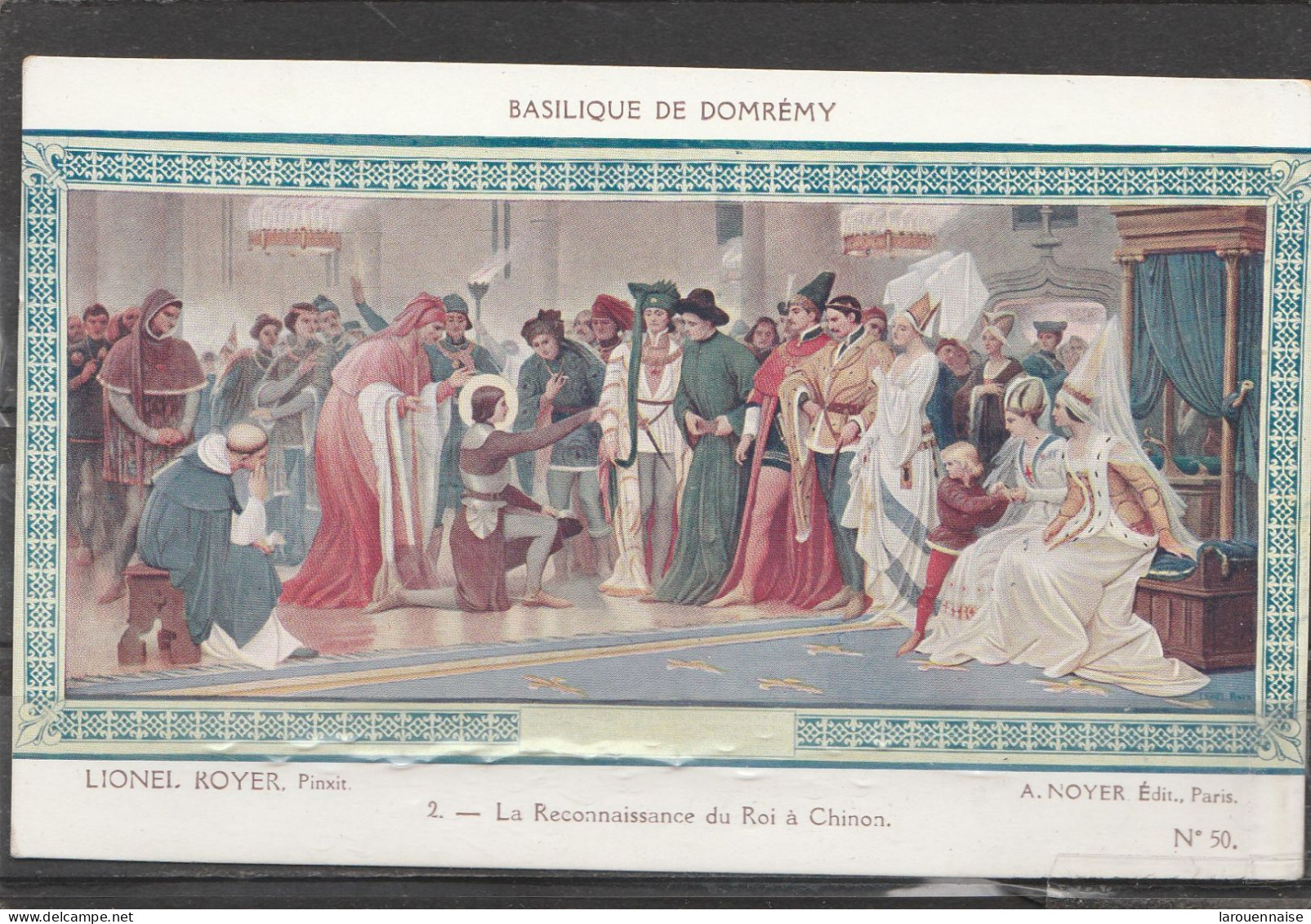 37 - CHINON - Basilique De Domrémy - La Reconnaissance Du Roi à Chinon - Chinon
