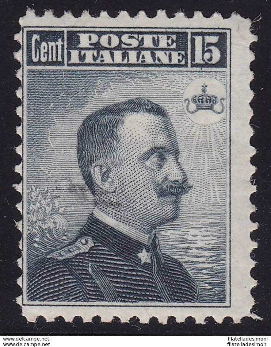 1906 REGNO - N° 80 15c. Grigio Nero  MNH/** - Sonstige & Ohne Zuordnung