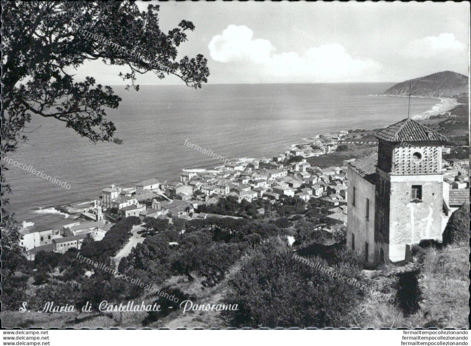 Ar519 Cartolina S.maria Di Castellabate Panorama Provincia Di Salerno - Salerno