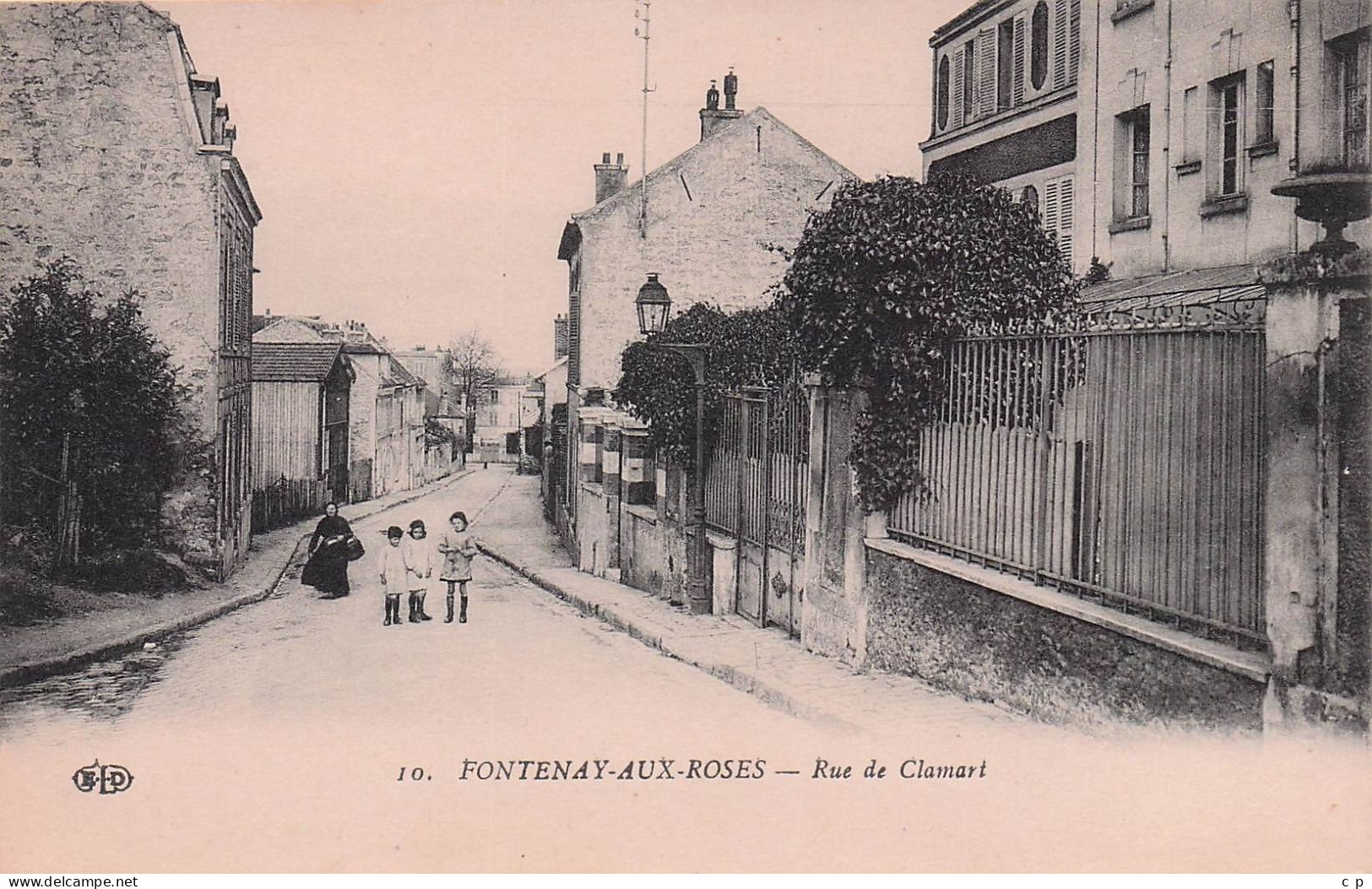 Fontenay Aux Roses - Rue De Clamart   -  CPA °J - Fontenay Aux Roses