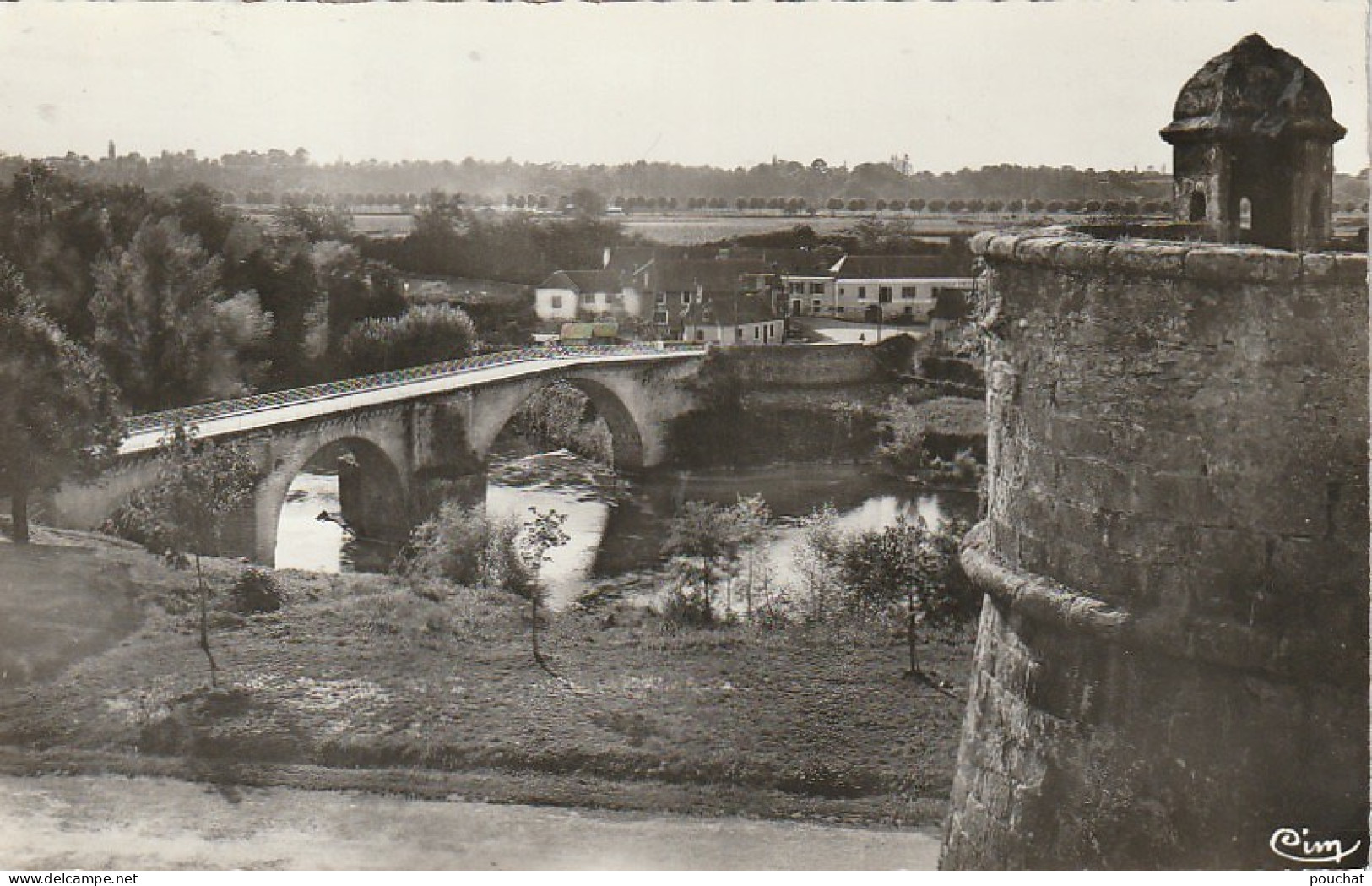 GU 18 -(64) NAVARRENX - PERSPECTIVE SUR LE GAVE , PRISE DES REMPARTS VAUBAN  -  2 SCANS - Sonstige & Ohne Zuordnung