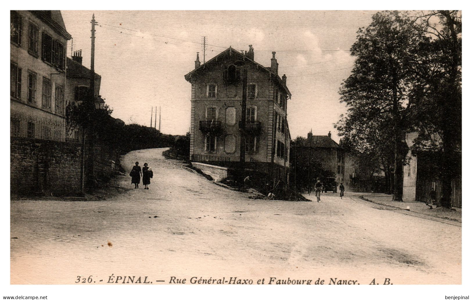 Epinal - Rue Général Haxo Et Faubourg De Nancy - Andere & Zonder Classificatie