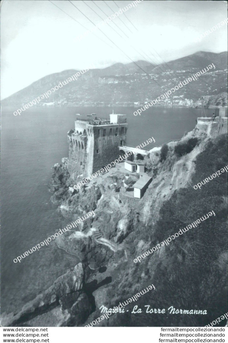 Br292 Cartolina Maiori La Torre Normanna Provincia Di Salerno Campania - Salerno